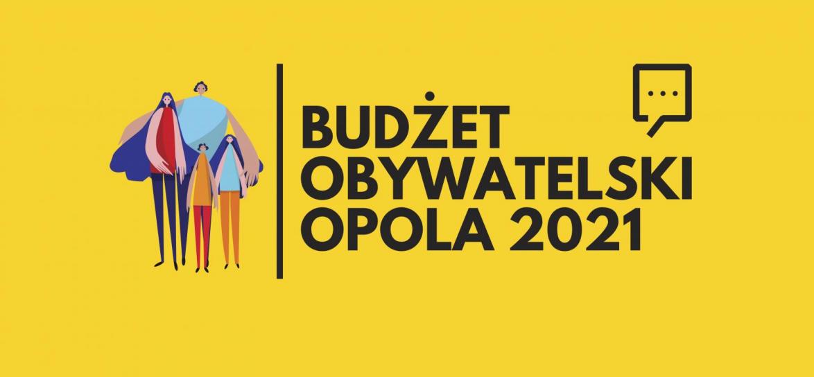 Budżet Obywatelski Opola 2021 baner