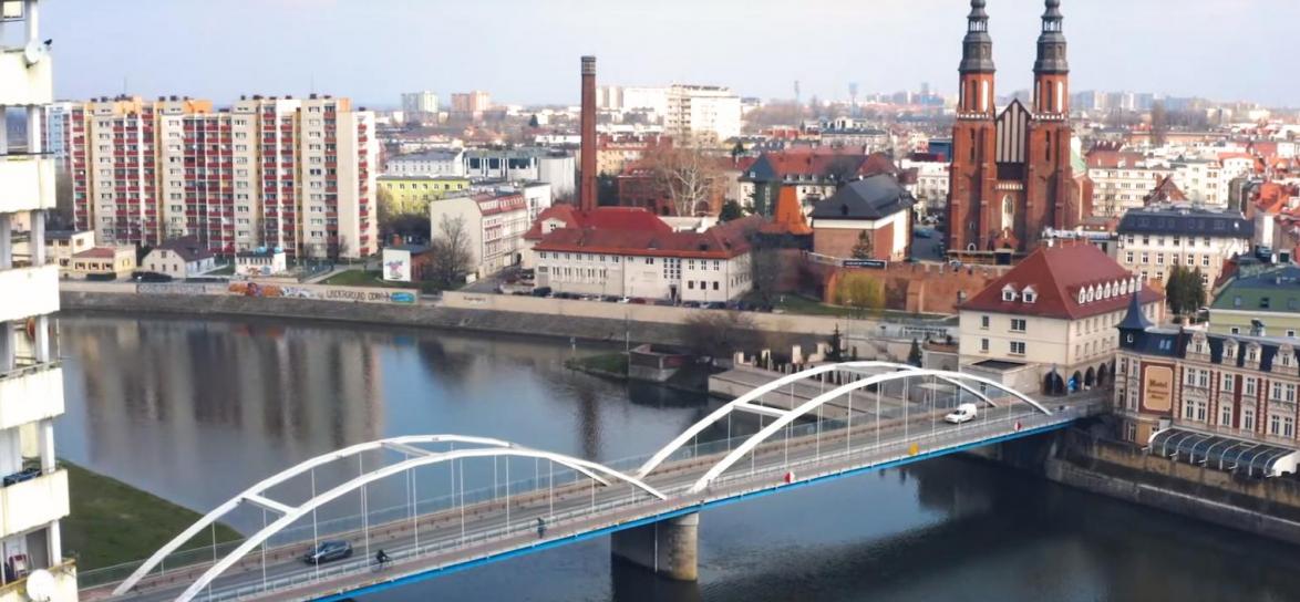 Opole widok na katedrę