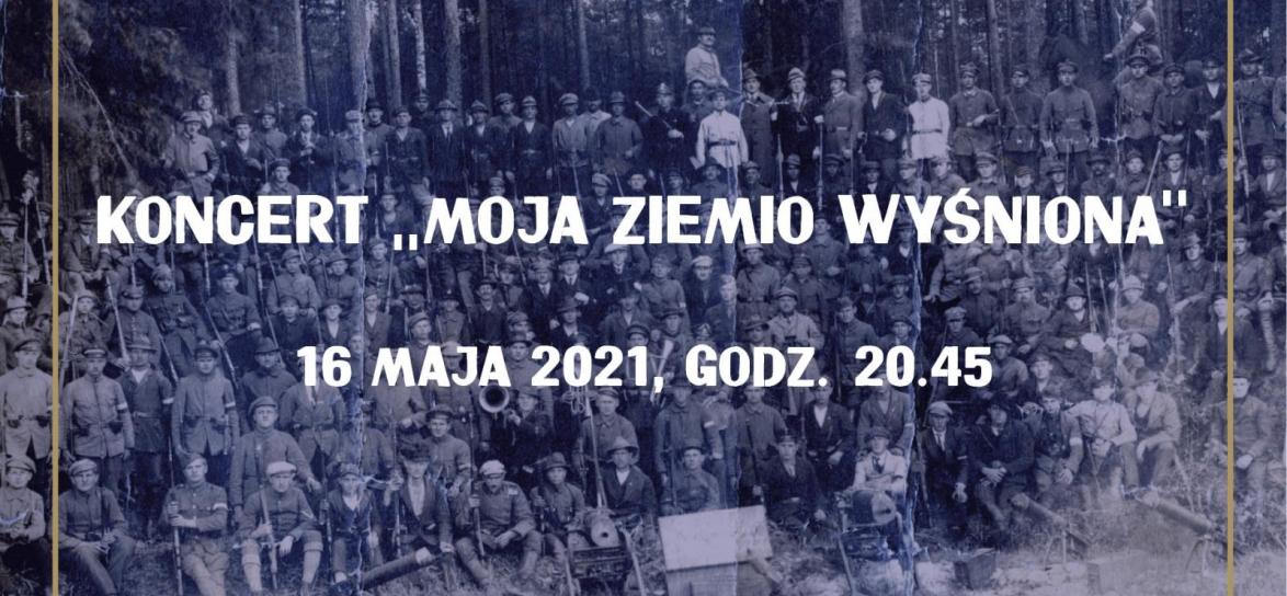 banner widowiska Moja ziemio wyśniona