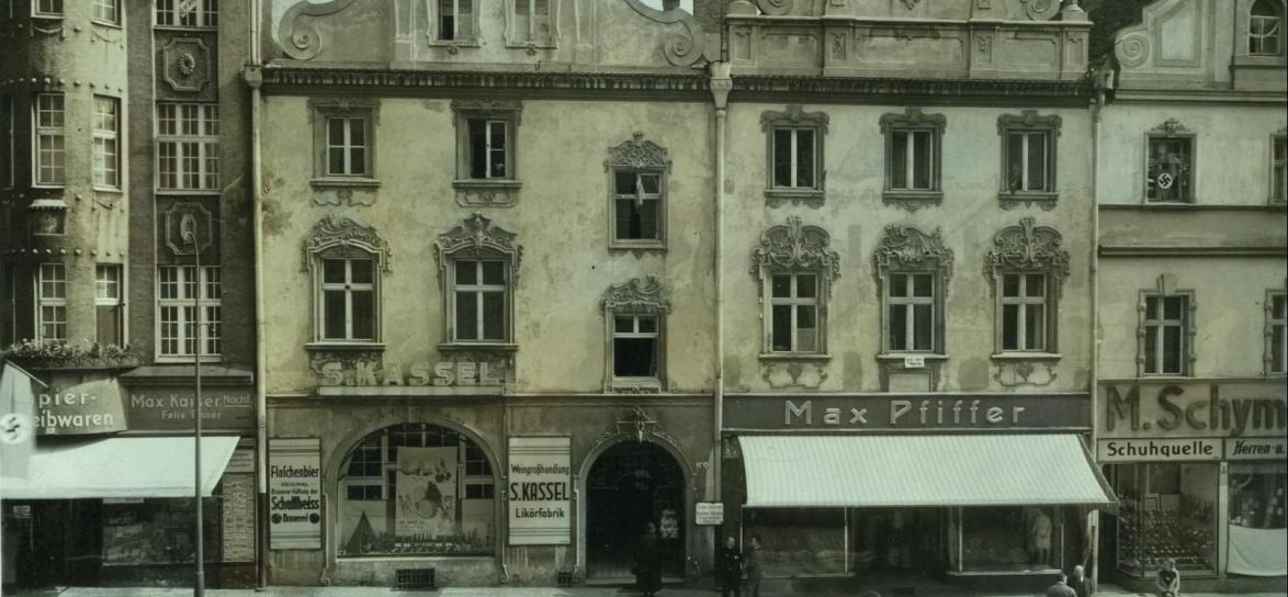 Południowa pierzeja rynku, lata 30. XX wieku