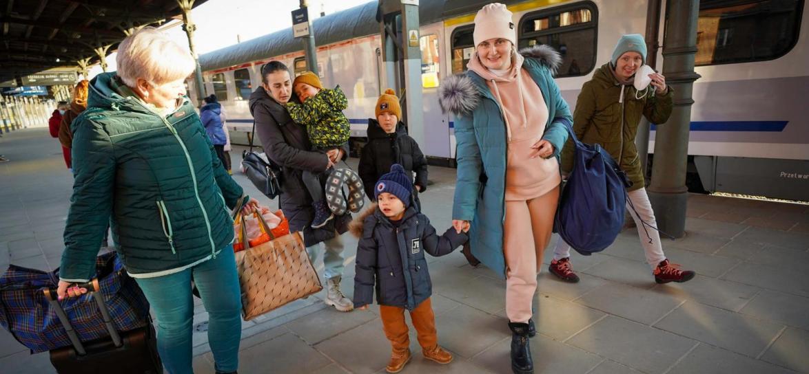 Uchodźcy z Ukrainy, fot. Czas na Opole
