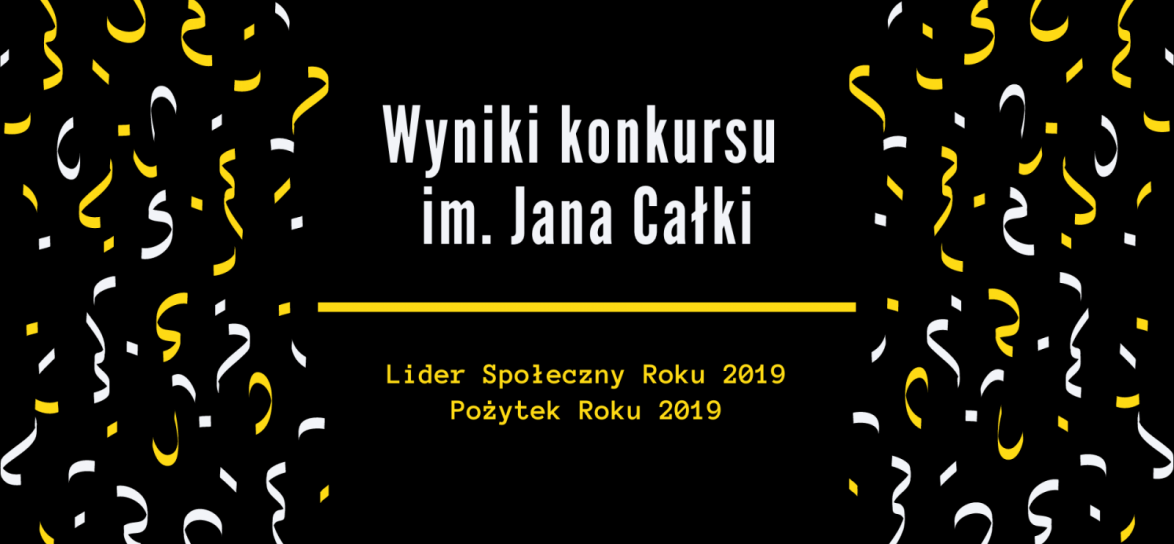 Wyniki konkursu za 2019