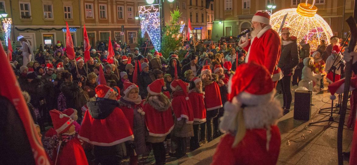 Marsz Mikołajów Opole zdjęcie