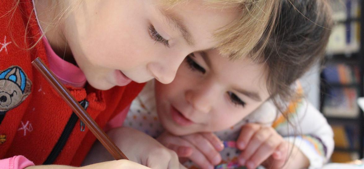 Dzieci w przedszkolu