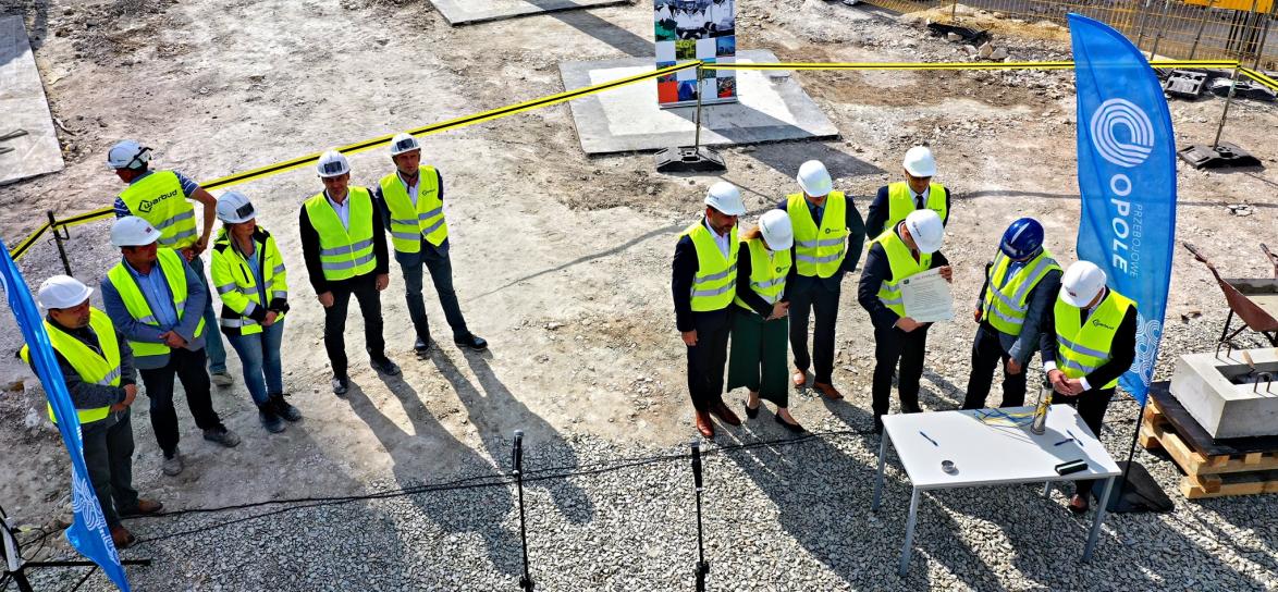 Wmurowanie kamienia węgielnego