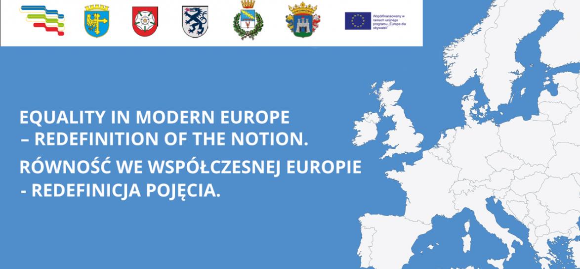 Baner Rozmawiamy o równości we współczesnej Europie