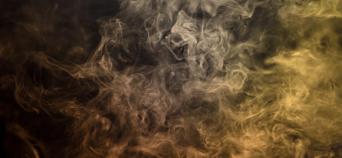 Zdjęcie dymu w powietrzu
