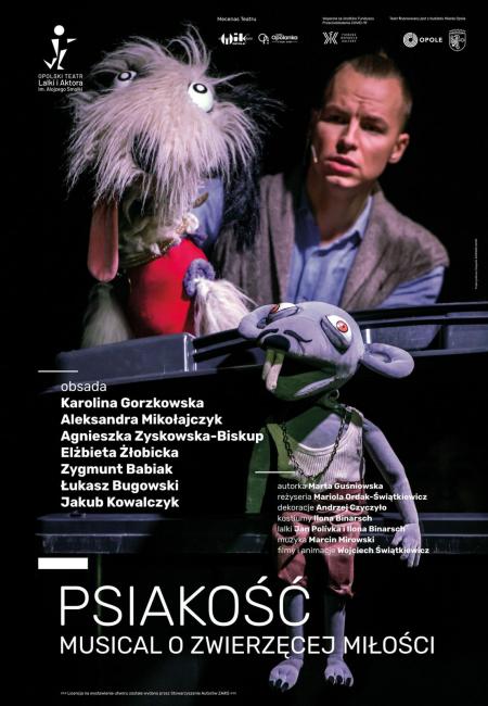 Spektakl " Psiakość. Musical o zwierzęcej miłości"