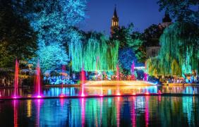 Grające fontanny na Stawku Zamkowym