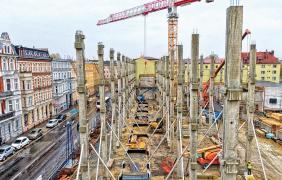 Dworzec Główny - Centrum Przesiadkowe w budowie