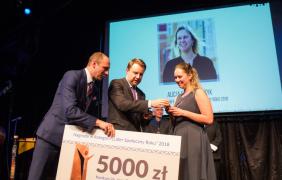 Wręczenie nagrody Lidera Społecznego Roku oraz na Pożytek 2018 Roku