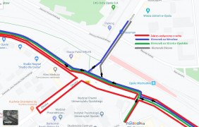 Zmiana organizacji ruchu Opole Wschodnie Zmiana organizacji ruchu Opole Wschodnie