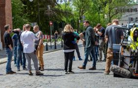 Zdjęcia z plany filmowego "Behawiorysta"