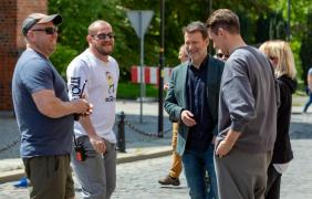 Zdjęcia z plany filmowego "Behawiorysta"