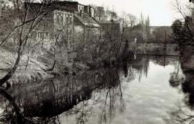 Młynówka, fot. I.Olejnik, lata 60. XXw. Młynówka, fot. I.Olejnik, lata 60. XXw.