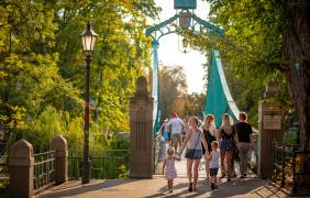 fot. P. Uchorczak Most groszowy - Zielony mostek