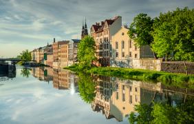 fot. P. Szpala Opolska Wenecja nad Młynówką