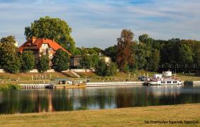 Opole, przystań nad Odrą