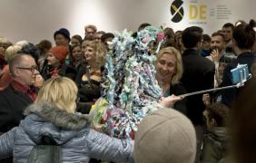 fot. arch. GSW  Widok wystawy Miejska Legenda - DEkonstrukcja, 2017