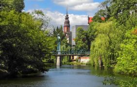 Kanał Młynówka i Most Groszowy