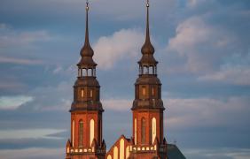Opole, wieże katedry