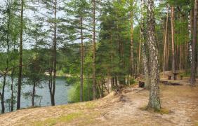 Jezioro Srebrne w Turawie Marszałakch fot. Przemysław Supernak, SuperGlob